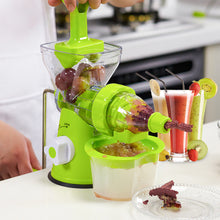 Încarcă imaginea în vizualizatorul Galerie, Storcator Manual De Fructe Juicer, Verde - MICRO IMAGE
