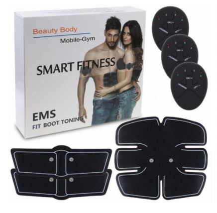 Aparat pentru tonifiere muschi si slabire cu 3 piese - Smart Fitness EMS - MICRO IMAGE