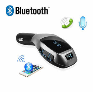 Car Kit Auto Bluetooth cu functie de modulator FM, model X6 + Telecomanda - MICRO IMAGE